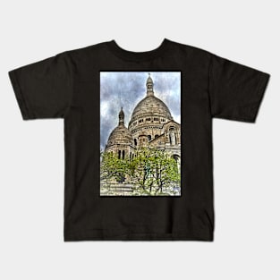 Basilica of Sacre Coeur, Montmatre Paris Kids T-Shirt